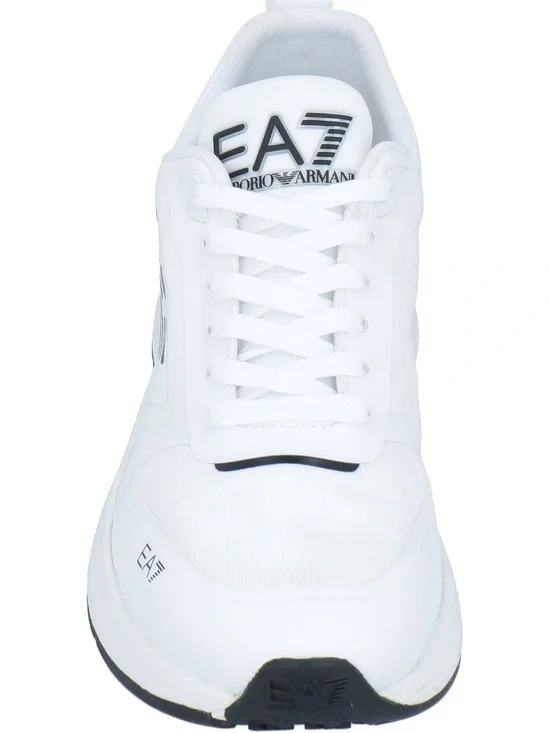 EA7 EMPORIO ARMANI Techno Sneakers Size 8 (Large) in White (BRAND NEW) $300 MSRP - Picture 3 of 6